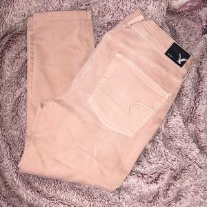 NWOT AE crop jeggings